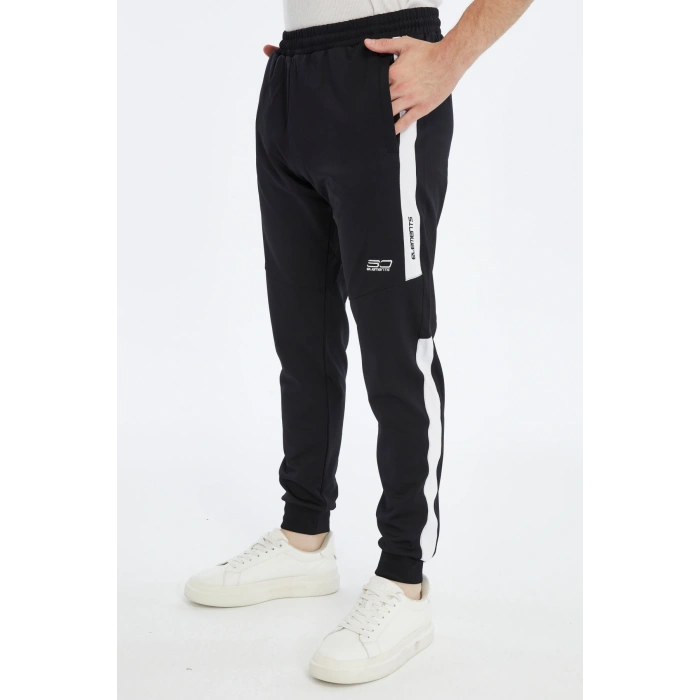 Asm Spor Fog Erkek Eşofman Altı Siyah|Rahat Kesim|Cepli|Günlük ve Spor Kullanıma Uygun