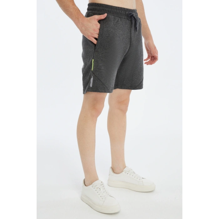 Asm Spor Strike Erkek Spor Şort |Nefes Alabilir |Ter Tutmaz |Cep Detaylı |Antrasit