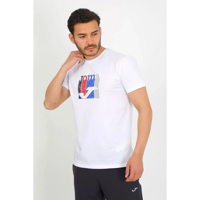 JOMA T-SHIRT B.YAKA PAMUK CRACK M -BEYAZ 4241105