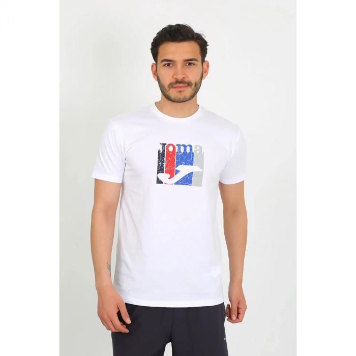 JOMA T-SHIRT B.YAKA PAMUK CRACK M -BEYAZ 4241105