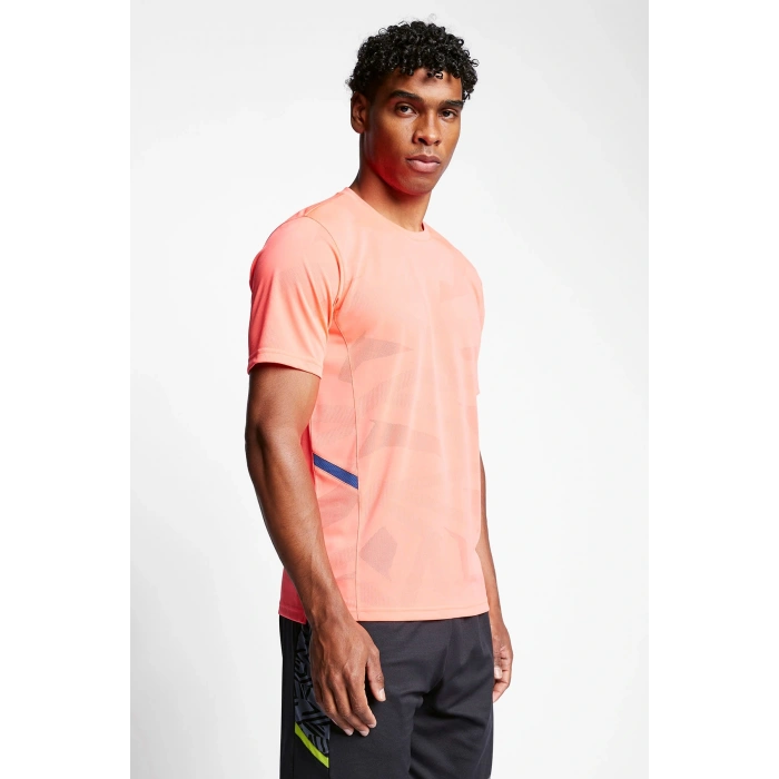 Lescon 23B-1038 Erkek Kısa Kol Tshirt Neon Pembe