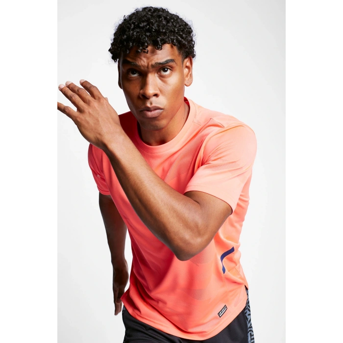 Lescon 23B-1038 Erkek Kısa Kol Tshirt Neon Pembe