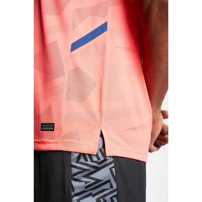 Lescon 23B-1038 Erkek Kısa Kol Tshirt Neon Pembe