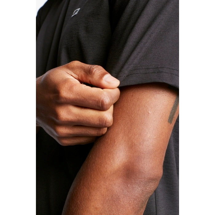 Lescon 23B-1134 Erkek kısa kol tişört siyah