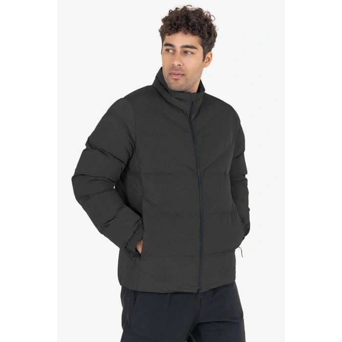 Lescon Siyah Erkek Şişme Mont 23N-1106