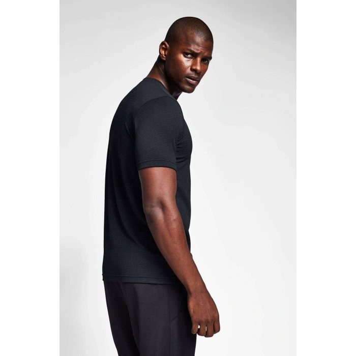 Lescon Siyah Erkek T-Shirt 21S-1298-21B