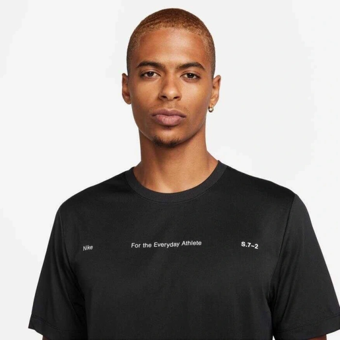 Nike Dri Fit Tee Dye Erkek Tişört Siyah FN0839-010