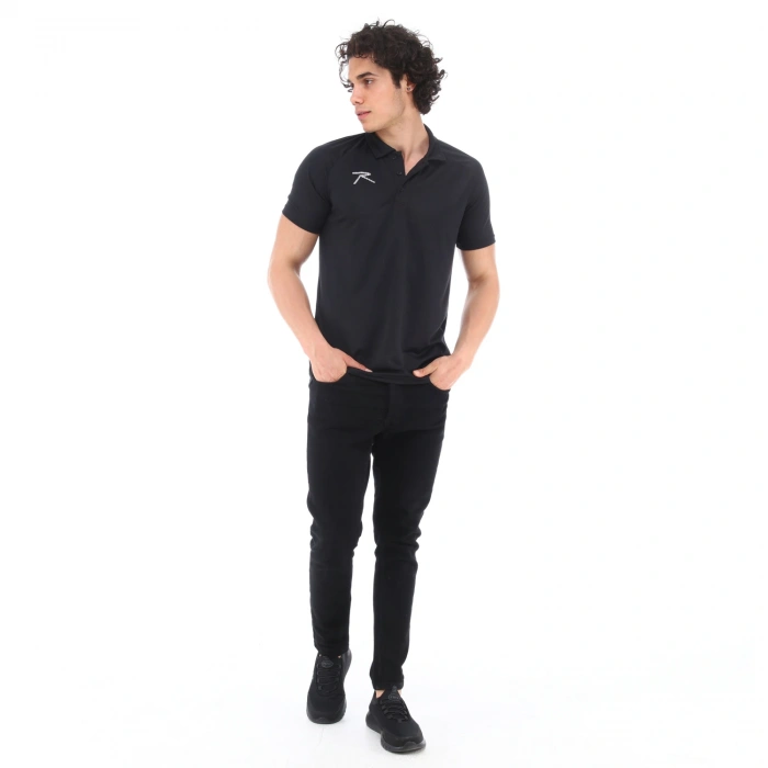Raru Erkek Polo T-Shirt NOX SİYAH