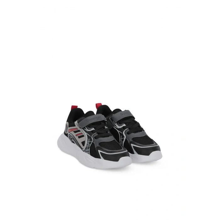 Slazenger KELSY Erkek Çocuk Siyah / Kırmızı Günlük Spor Ayakkabısı