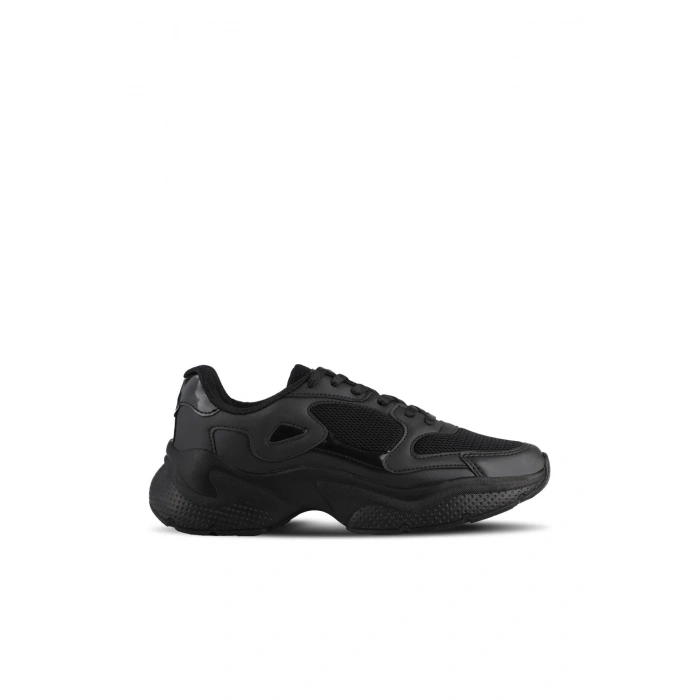 Slazenger ZACKARY Sneaker Kadın Ayakkabı Siyah / Siyah
