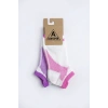 ASM Spor Bayan 2li Günlük Çorap Beyaz-Pembe-Mor