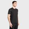 Lescon Erkek Koşu Kısa Kol T-Shirt Siyah 26B-1012