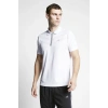 Lescon 23B-1046 Erkek kısa Kol Polo Yaka Tshirt Beyaz