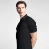 Lescon Erkek Kısa Kol Polo Yaka T-Shirt Siyah 25B-1046