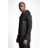 Lescon Siyah Erkek Fermuarlı Kapüşonlu Sweatshirt 22N-1138