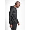 Lescon Siyah Erkek Fermuarlı Kapüşonlu Sweatshirt 22N-1138