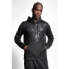 Lescon Siyah Erkek Kapüşonlu Sweatshirt 22N-1142