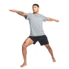 Nike Dri-Fit Uv Hyverse Ss Erkek Gri Antrenman T-Shirt