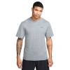 Nike Dri-Fit Uv Hyverse Ss Erkek Gri Antrenman T-Shirt