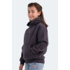 Slazenger LENE Unisex Çocuk Kapüşonlu Cepli Koyu Gri Sweatshırt