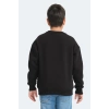 Slazenger LOGAN Unisex Çocuk Siyah Sweatshırt