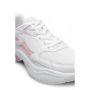 Slazenger ZACKARY Sneaker Kadın Ayakkabı Beyaz / Pembe