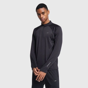 Lescon 26B-1011 Koşu Yarım Fermuarlı Üst Siyah