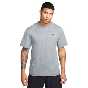 Nike Dri-Fit Uv Hyverse Ss Erkek Gri Antrenman T-Shirt