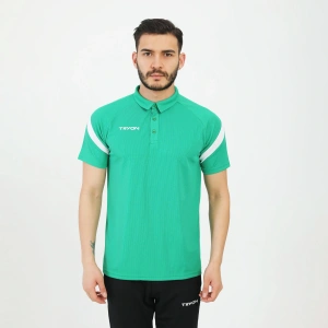 Tryon Polo Yaka Tişört Evo Pro Yeşil-Beyaz 1018053