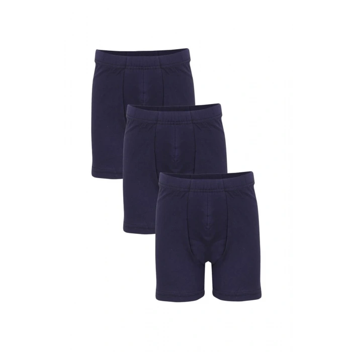 Erkek Çocuk 3lü Lacivert Boxer