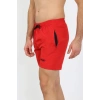 Erkek Fermuar Cepli Deniz Şortu Kırmızı