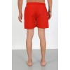 Erkek Fermuarlı Cepli Deniz Şortu Kırmızı