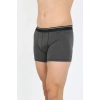 Erkek Pamuk Likralı Boxer Antrasit