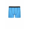 Erkek Pamuk Likralı Boxer Mavi