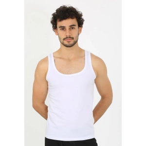 Erkek Penye Beyaz Atlet