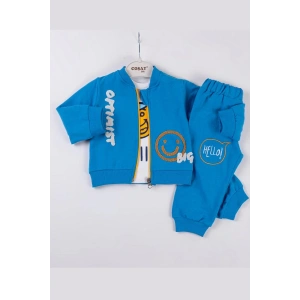Lenaca Optimist Nakışlı Erkek Bebek Takım