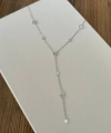 Kalp Y Silver Kolye - e