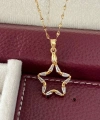 Gold Yıldız Kolye