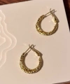 Gold Mini Halka Küpe