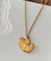 İkili Kalp Gold Kolye