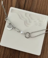 Charmlı Model Silver Bileklik