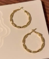 Gold Halka Küpe