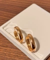 Rose Gold Halka Küpe