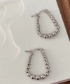 Boncuk Küpe Silver