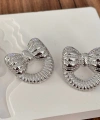 Kurdele Küpe Silver