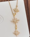 Kutup Yıldızı Y Kolye Gold