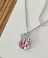 Pembe Şato Kolye