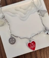 Charmlı Kolye Silver