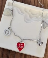 Charmlı Kolye Silver