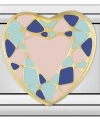 Geometrik Kalp - 233 - İtalyan Charm